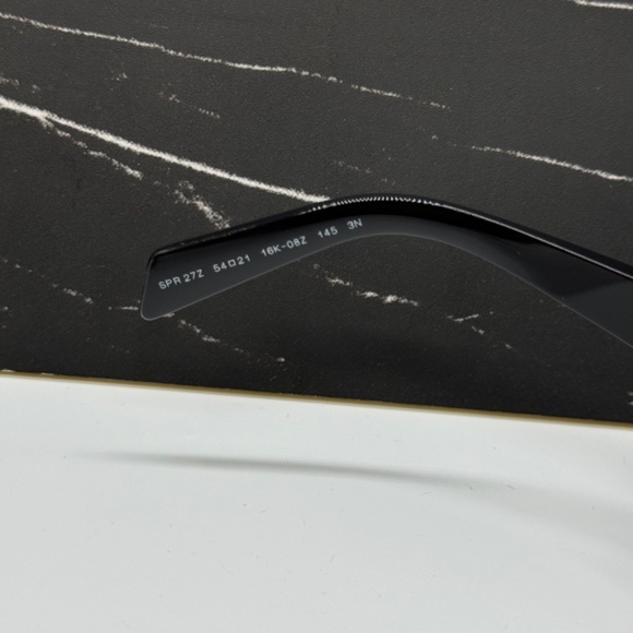 NEW SPR 27Z 16K08Z PRADA BLACK SQUARE PR27ZS 16K08Z UNISEX SUNGLASSES PR 27ZS - Picture 9 of 11